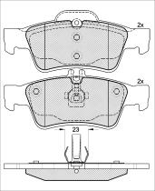 Icer Brakes 181576 - JGO.PASTILLAS,FURGONETA/TURISMO