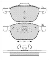 Icer Brakes 181617 - JGO.PASTILLAS,FURGONETA/TURISMO