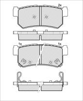 Icer Brakes 181646 - JGO.PASTILLAS,FURGONETA/TURISMO