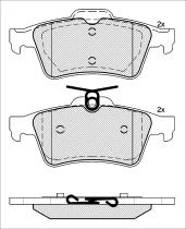 Icer Brakes 181651 - JGO.PASTILLAS,FURGONETA/TURISMO