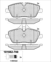 Icer Brakes 181662700 - JGO.PASTILLAS,FURGONETA/TURISMO