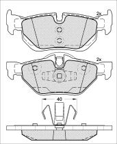 Icer Brakes 181663 - JGO.PASTILLAS,FURGONETA/TURISMO