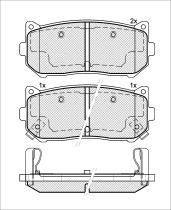 Icer Brakes 181669 - JGO.PASTILLAS,FURGONETA/TURISMO