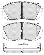 Icer Brakes 181826 - JGO.PASTILLAS