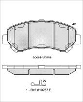 Icer Brakes 181834 - JGO.PASTILLAS