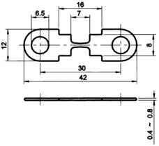 MAI MDL40 - FUSIBLE STRIP MIDI 40 A.