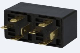 MAI RR82 - RELE DOBLE 12V 30A