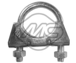 METALCAUCHO 00372 - ABRAZADERA ESCAPE 38 MM