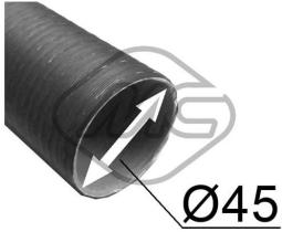 METALCAUCHO 02206 - TUBO CARTON-ALUMINIO 45 MM
