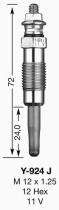 NGK Y924J - CALENTADOR METALICO DP 1
