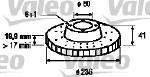 Valeo 186188 - JUEGO DE DISCOS OPEL CORSA A (X2)