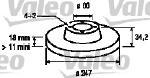 Valeo 186598 - JUEGO DE DISCOS CITROEN XSARA 1.4 (