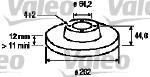 Valeo 186620 - JUEGO DE DISCOS ROVER 214 (X2)