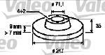 Valeo 186694 - JUEGO DE DISCOS PEUGEOT 307 (X2)