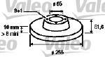 Valeo 186857 - JUEGO DE DISCOS AUDI A3/ SEAT ALTEA