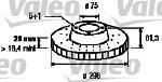 Valeo 186860 - JUEGO DE DISCOS BMW (E39) (X2)