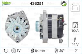 Valeo 436251 - ALTERNADOR INT. RENAULT 'D'