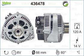 Valeo 436478 - ALTERNADOR INT. PSA/FIAT/LANCIA 'D'