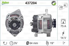 Valeo 437204 - ALTERNADOR INT. RENAULT 'D'