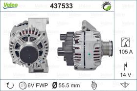 Valeo 437533 - ALTERNADOR INT. FIAT 'D'