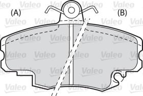 Valeo 598002 - J.PAST. PEUGEOT 205, RENAULT CLIO