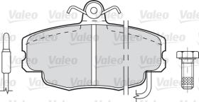 Valeo 598084 - J.PASTILLAS PEUGEOT 205, RENAULT CL