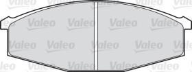 Valeo 598122 - J.PASTILLAS NISSAN PATROL,TERRANO,