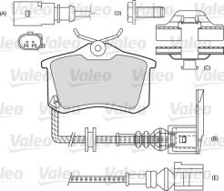 Valeo 598180 - J.PASTILAS AUDI, PEUGEOT, SEAT, SKO