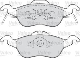 Valeo 598317 - J.PASTILLAS FORD FOCUS