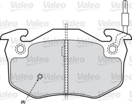 Valeo 598396 - J.PASTILLAS CITROEN, RENAULT, PEUGE