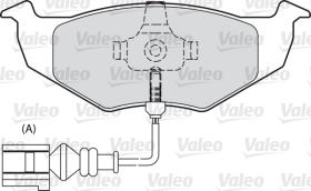 Valeo 598488 - J.PASTILLA VW POLO 1.2 I, 1.4I