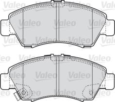 Valeo 598760 - JUEGO PASTILLAS HONDA JAZZ