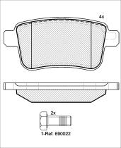 Icer Brakes 181855