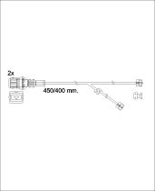 Icer Brakes 610355E - INDICAD.DESGAST.CAMION 2U.450/400MM