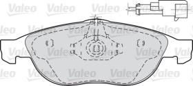 Valeo 598880 - SET 4 PASTILLAS FRENO ALFA 145, 156