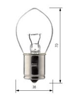 Bosma 50060735 - LÁMAPARA BA20S 6V 35W