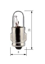 Bosma 5006301 - LÁMAPARA BA7S 6V 1,5W