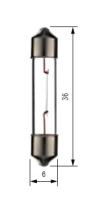 Bosma 501220 - LÁMAPARA PLAFONIER SV6 6X36 12V 3W