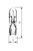 Bosma 50123524 - LÁMAPARA T05 12V 2,3W