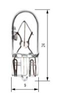 Bosma 50123617 - LÁMAPARA T10 12V 1,7W