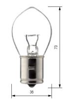 Bosma 502407 - LÁMAPARA BA20S 24V 45W