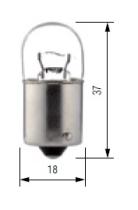 Bosma 502417 - LÁMPARA BA15S 24V 15W