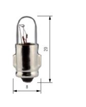 Bosma 5024303 - LÁMPARA BA7S 24V 3W