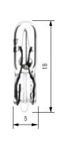 Bosma 502435 - LÁMPARA T05 24V 2W