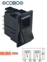 Cobo 16351000 - INTERRUPTOR  SIN   LENTE SERIE 350 - 450    ON - ON - ON
