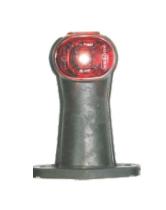 Aspock 40018014 - PILOTO LATERAL POSICIÓN LED ROJA/BLANCA/ÁMBAR 24V