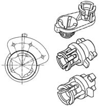 Hella 8HG183586001 - ACCESORIOS PARA REG. ALTURA FAROS