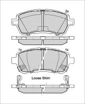 Icer Brakes 181881200 - PASTILLAS DE FRENO