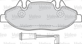 Valeo 598764 - JUEGO PASTILLAS MERCEDES VITO