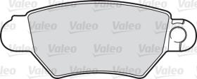 Valeo 598926 - JUEGO DE PASTILLAS OPEL ASTRA G